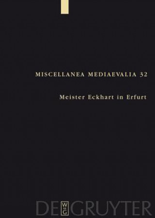 Kniha Meister Eckhart in Erfurt Andreas Speer