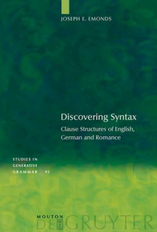 Libro Discovering Syntax Joseph E. Emonds