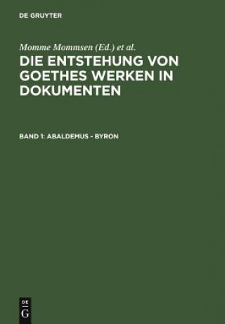 Buch Abaldemus - Byron Momme Mommsen