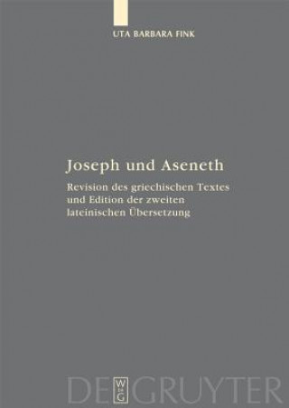 Knjiga Joseph und Aseneth Uta Barbara Fink