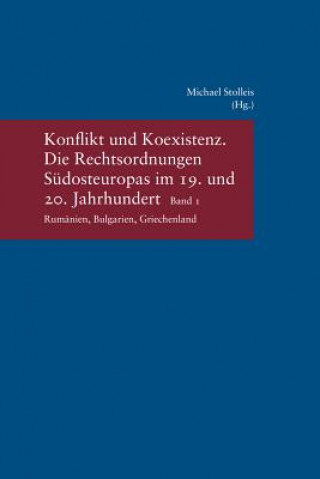 Könyv Konflikt und Koexistenz. Bd.1 Michael Stolleis