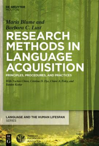 Kniha Research Methods in Language Acquisition Barbara Lust