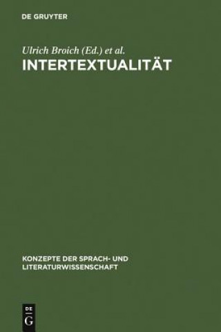 Knjiga Intertextualitat Ulrich Broich