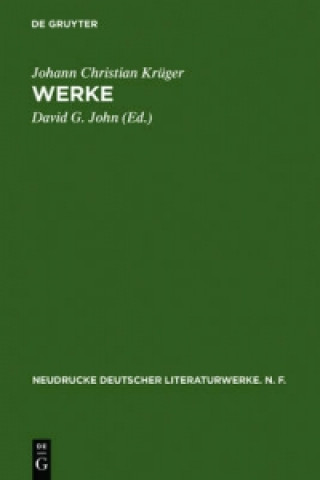 Buch Werke Johann Christian Krüger