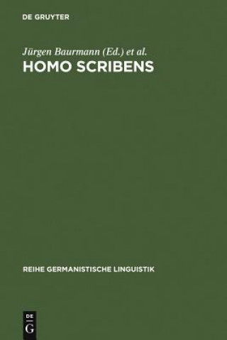 Kniha Homo scribens Jürgen Baurmann