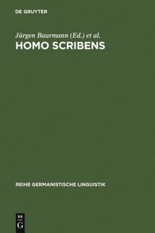 Livro Homo scribens Jürgen Baurmann