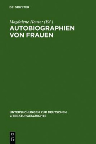 Libro Autobiographien von Frauen Magdalene Heuser