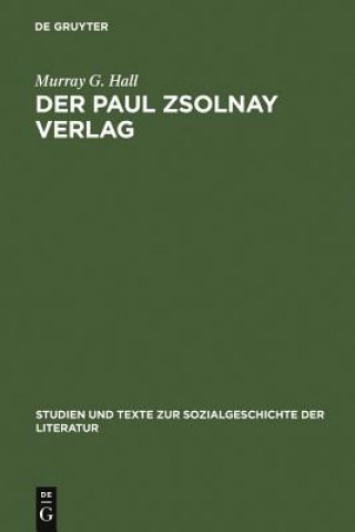 Kniha Der Paul Zsolnay Verlag Murray G. Hall