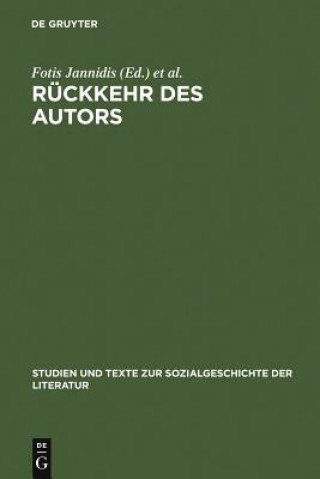 Buch Ruckkehr des Autors Fotis Jannidis