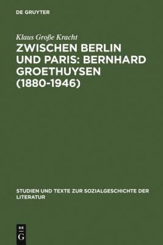 Książka Zwischen Berlin und Paris Klaus Groe Kracht