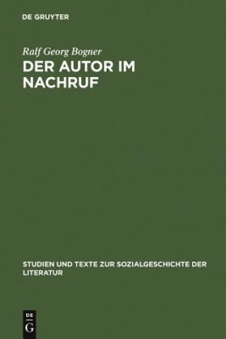 Carte Autor im Nachruf Ralf Georg Bogner