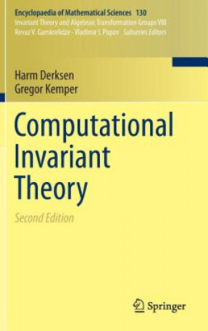 Kniha Computational Invariant Theory Harm Derksen
