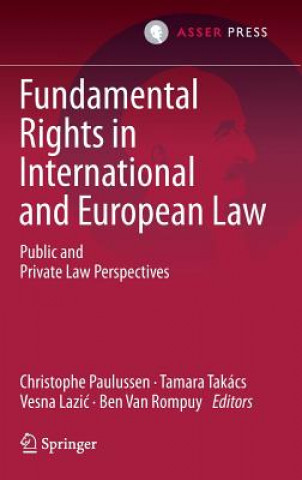 Kniha Fundamental Rights in International and European Law Vesna Lazic