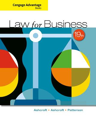 Kniha Cengage Advantage Books: Law for Business John D Ashcroft