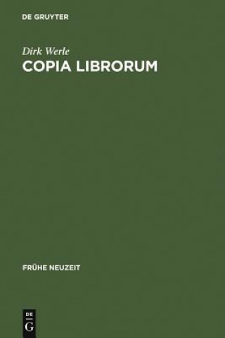 Knjiga Copia librorum Dirk Werle
