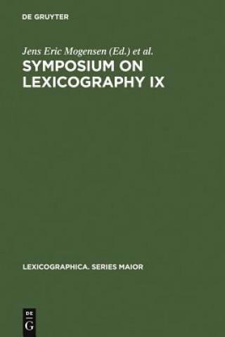 Carte Symposium on Lexicography IX Jens Eric Mogensen