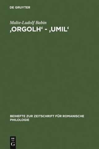 Kniha 'Orgolh' - 'Umil' Malte-Ludolf Babin