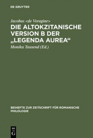 Carte altokzitanische Version B der Legenda aurea Jacobus De Voragine