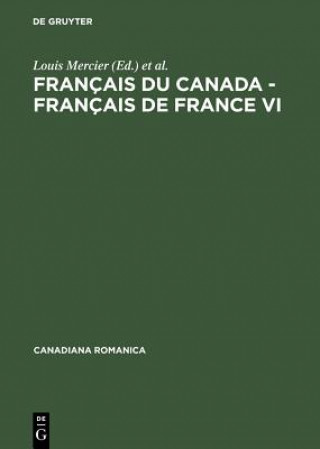Carte Francais du Canada - Francais de France VI Hél?ne Cajolet-Lagani?re