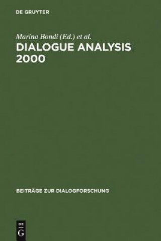 Libro Dialogue Analysis 2000 Marina Bondi