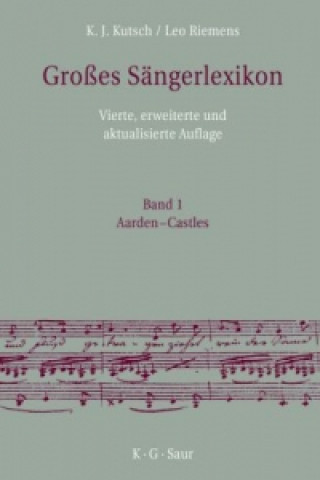 Книга Großes Sängerlexikon, 7 Teile Karl-Josef Kutsch