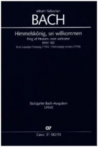 Tlačovina Himmelskönig, sei willkommen (Klavierauszug) Johann Sebastian Bach