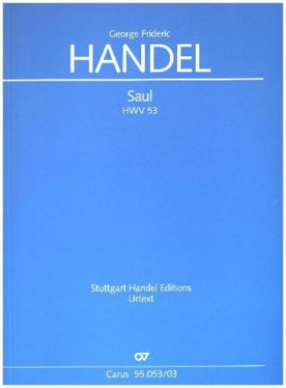 Materiale tipărite Saul (Klavierauszug) Georg Friedrich Händel