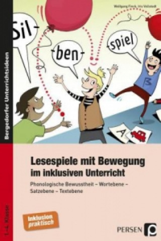 Libro Lesespiele mit Bewegung im inklusiven Unterricht Wolfgang Finck