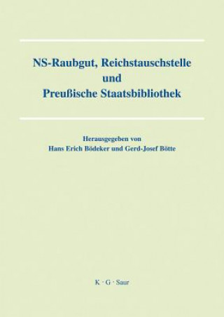 Carte NS-Raubgut, Reichstauschstelle und Preussische Staatsbibliothek Hans Erich Bödeker
