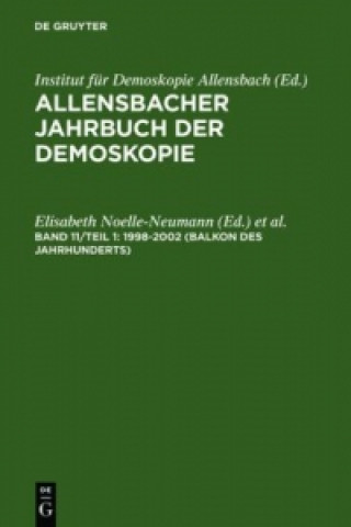 Kniha 1998-2002 (Balkon Des Jahrhunderts) Renate Köcher