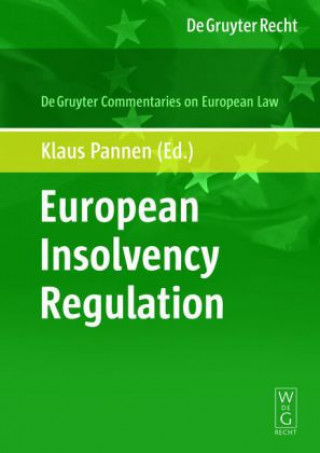 Könyv European Insolvency Regulation Klaus Pannen