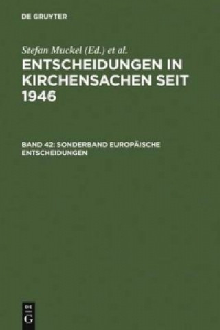 Kniha Sonderband Europaische Entscheidungen Manfred Baldus