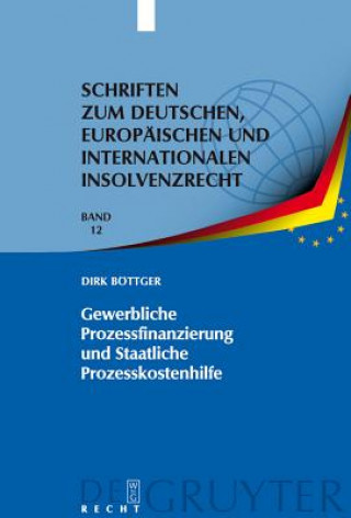 Kniha Gewerbliche Prozessfinanzierung und Staatliche Prozesskostenhilfe Dirk Bottger