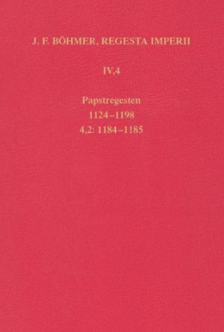 Kniha J.F. Böhmer, Regesta Imperii; .. Tl.2 Katrin Baaken