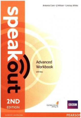 Книга Speakout Advanced 2nd Edition Workbook with Key Antonia Clare