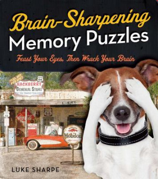 Kniha Brain-Sharpening Memory Puzzles Luke Sharpe