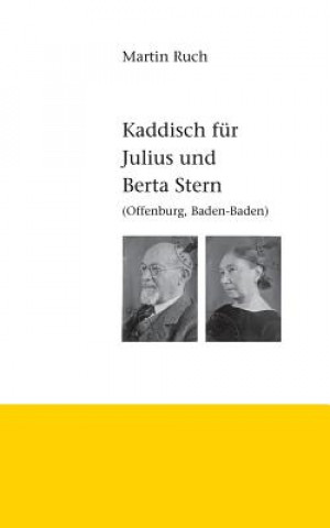 Carte Kaddisch fur Julius und Berta Stern Martin Ruch