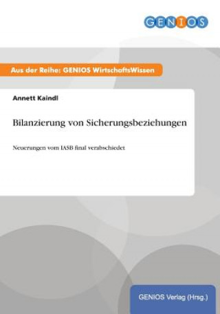 Kniha Bilanzierung von Sicherungsbeziehungen Annett Kaindl