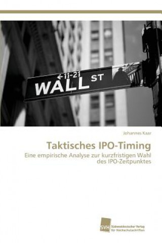 Carte Taktisches IPO-Timing Kaar Johannes