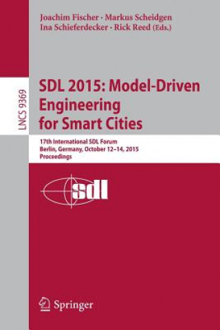 Kniha SDL 2015: Model-Driven Engineering for Smart Cities Joachim Fischer