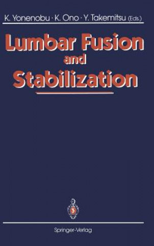 Kniha Lumbar Fusion and Stabilization Keiro Ono