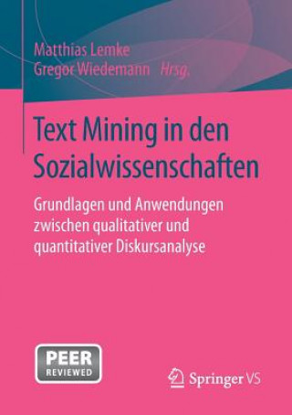 Könyv Text Mining in Den Sozialwissenschaften Matthias Lemke