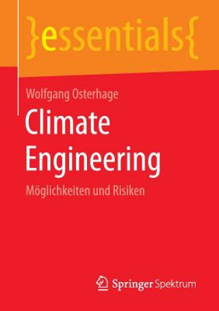 Książka Climate Engineering Wolfgang Osterhage