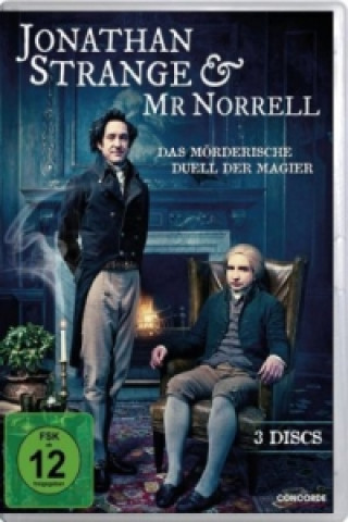 Видео Jonathan Strange & Mr. Norrell, 3 DVDs Toby Haynes