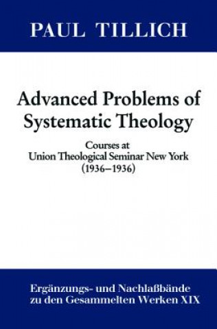 Könyv Advanced Problems in Systematic Theology Erdmann Sturm