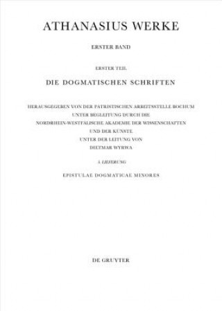 Książka Epistulae Dogmaticae Minores Athanasius Alexandrinus