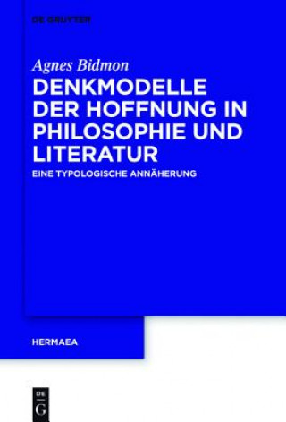 Buch Denkmodelle der Hoffnung in Philosophie und Literatur Agnes Bidmon