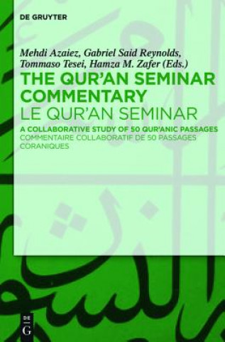Könyv Qur'an Seminar Commentary / Le Qur'an Seminar Mehdi Azaiez