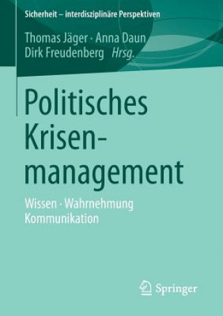 Könyv Politisches Krisenmanagement Thomas Jäger