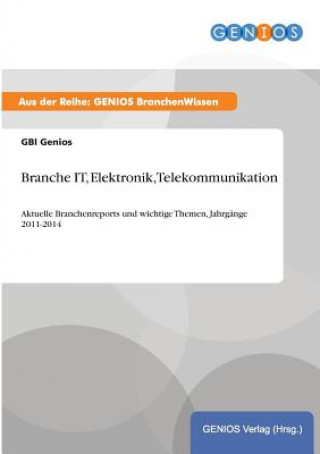 Buch Branche IT, Elektronik, Telekommunikation GBI Genios